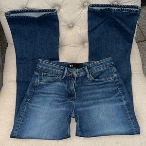 3x1 cropped bootcut Jeans